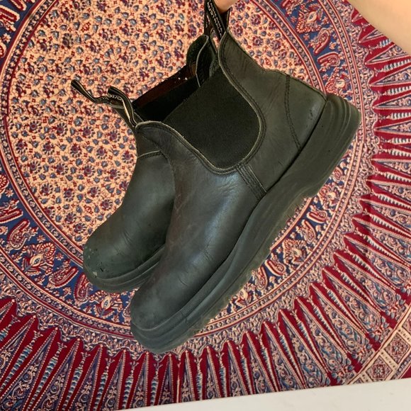 Blundstone Other - Blundstone Steeltoe Work and Safety #163 Black Leather AU Size 7